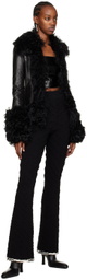 AMBUSH Black Monogram Lounge Pants
