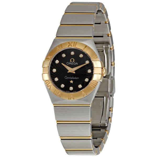 Photo: Omega Constellation Brown Diamond Dial Ladies Watch 123.20.24.60.63.001