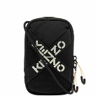 Kenzo Men's Sport Phone Holder On Strap in Black