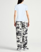 Shoe Womens T-shirt in Sky blue