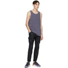 John Elliott Blue Rugby Tank Top