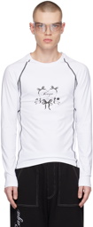 Raga Malak SSENSE Exclusive White Long Sleeve T-Shirt