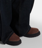 Brunello Cucinelli Monili suede Chelsea boots