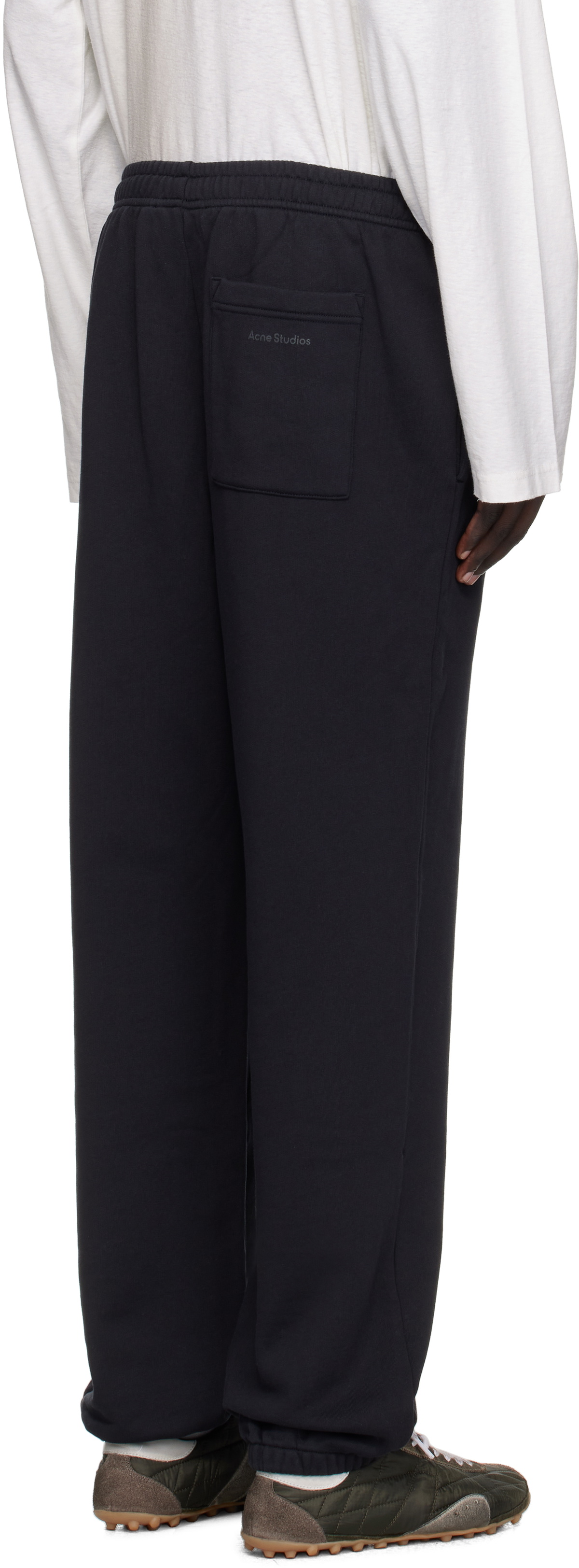 Acne Studios Black Cotton Sweatpants