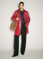 Prada Crackle Suede Coat