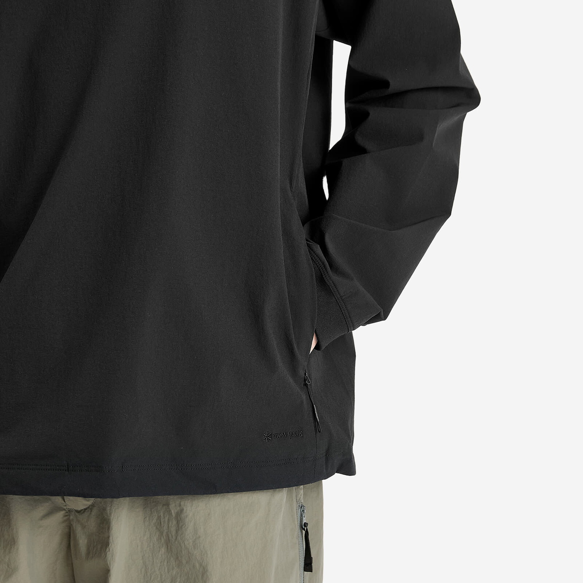 Snow Peak Men's Active Comfort Pullover in Black