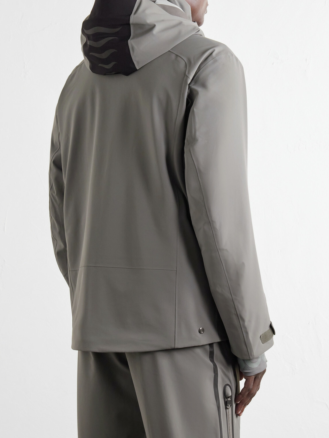 BOGNER - Fenno-T Hooded Logo-Embossed Stretch-Twill Padded Ski Jacket - Gray