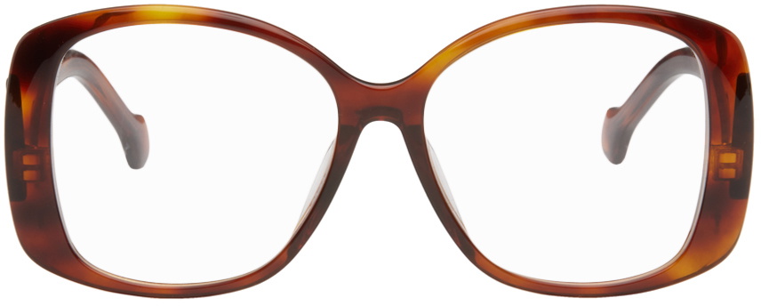 Gucci Tortoiseshell Round Glasses Gucci