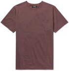 A.P.C. - Striped Cotton-Jersey T-Shirt - Men - Merlot