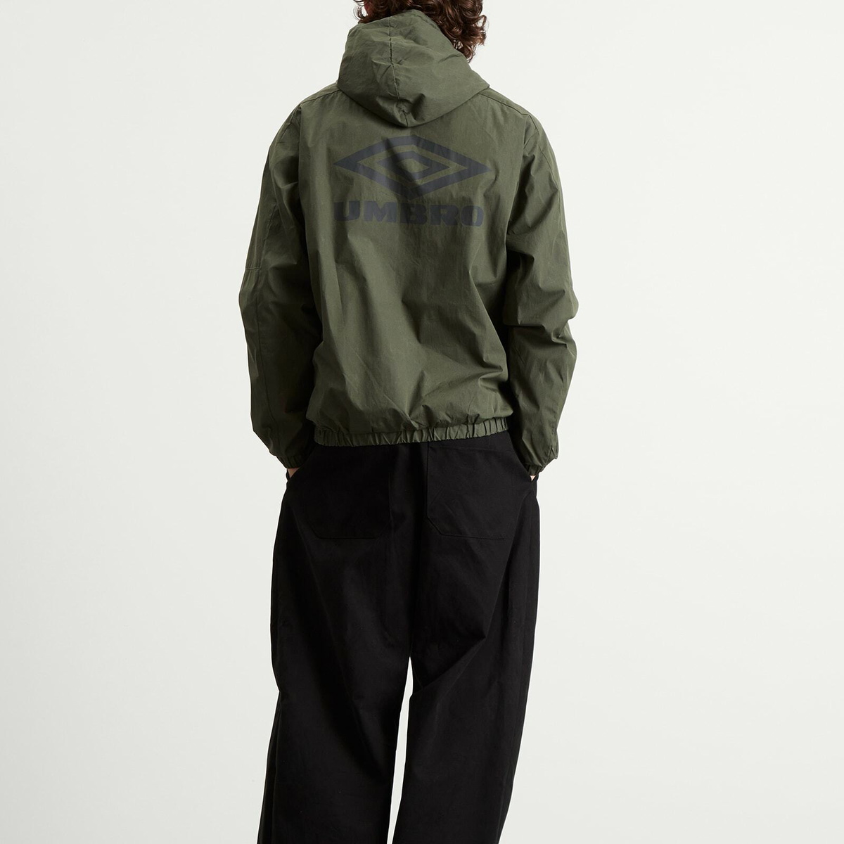 Umbro Men's Waxed Cagoule in Duffel Bag