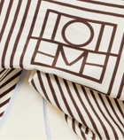 Toteme Monogram silk scarf