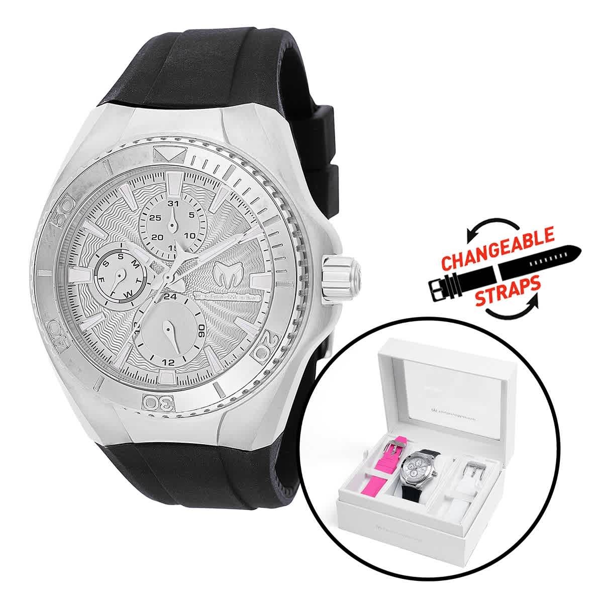 Technomarine Cruise Quartz Silver Dial Ladies Watch TM-124020