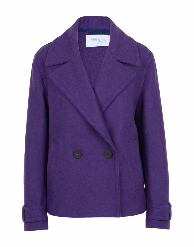 Photo: Harris Wharf London Womens Blazer in Purple