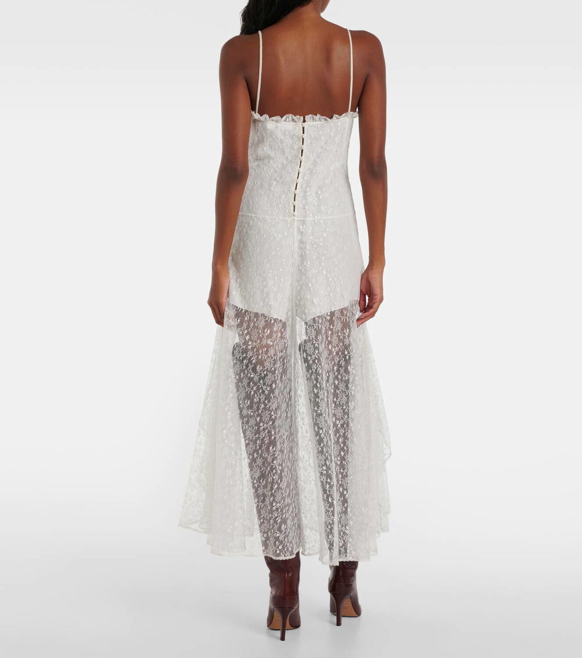Chloé Floral lace jumpsuit