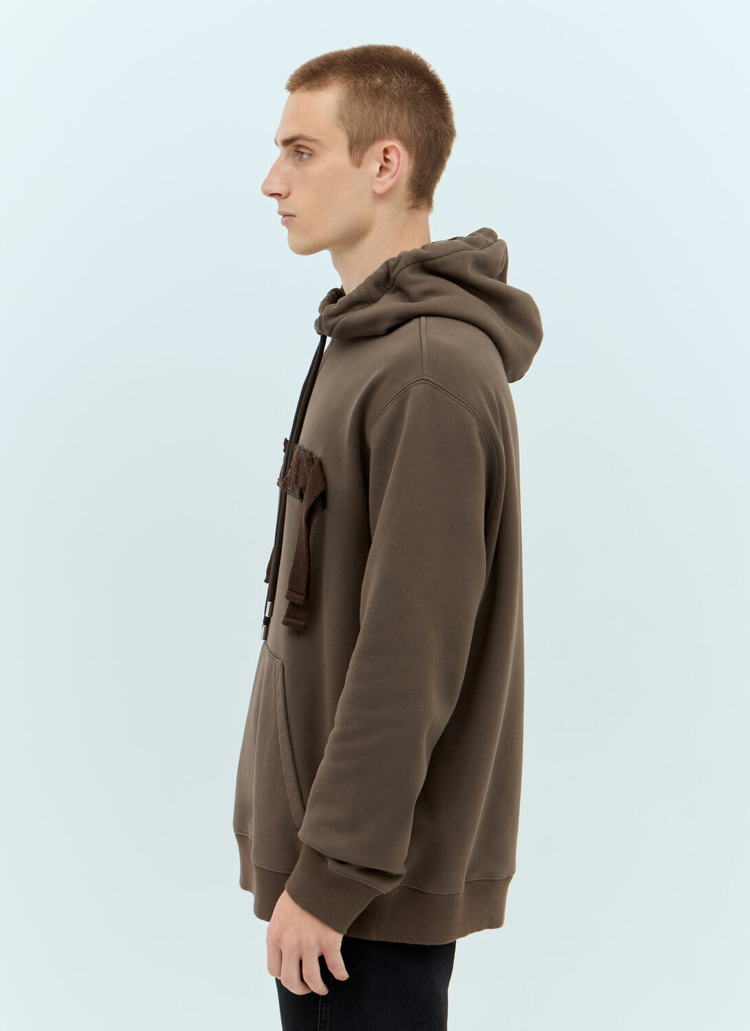 Lanvin Curb Hooded Sweatshirt