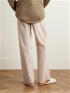 The Row - Ross Straight-Leg Cotton-Corduroy Trousers - Neutrals