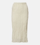 Róhe Cotton-blend midi skirt