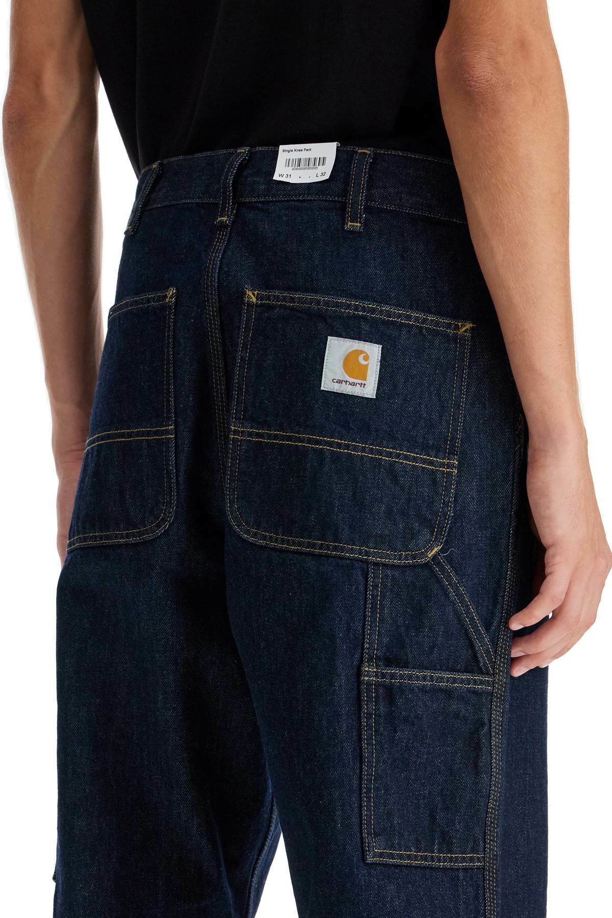 CARHARTT WIP single knee jeans Blue Carhartt WIP