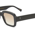 Monokel Apollo Sunglasses in Black/Brown Gradient 