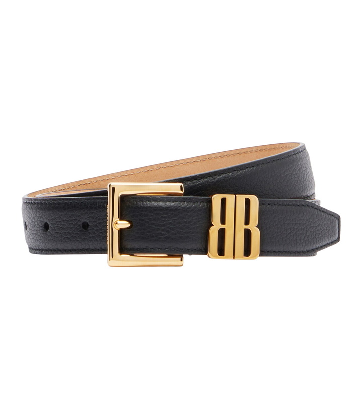 Photo: Balenciaga BB leather belt