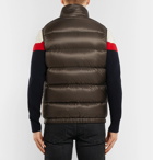 Moncler - Tib Slim-Fit Quilted Shell Down Gilet - Green
