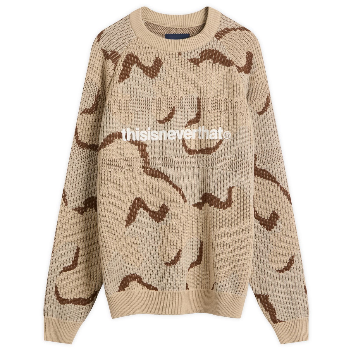 thisisneverthat Men's T-Logo Knit Jumper in Camo