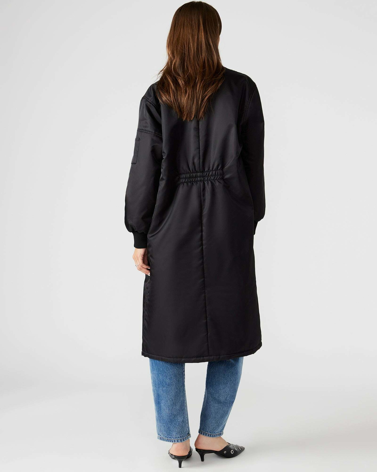 Steve Madden Vindy Coat in Black