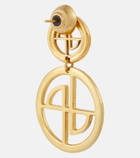 Patou Logo drop earrings