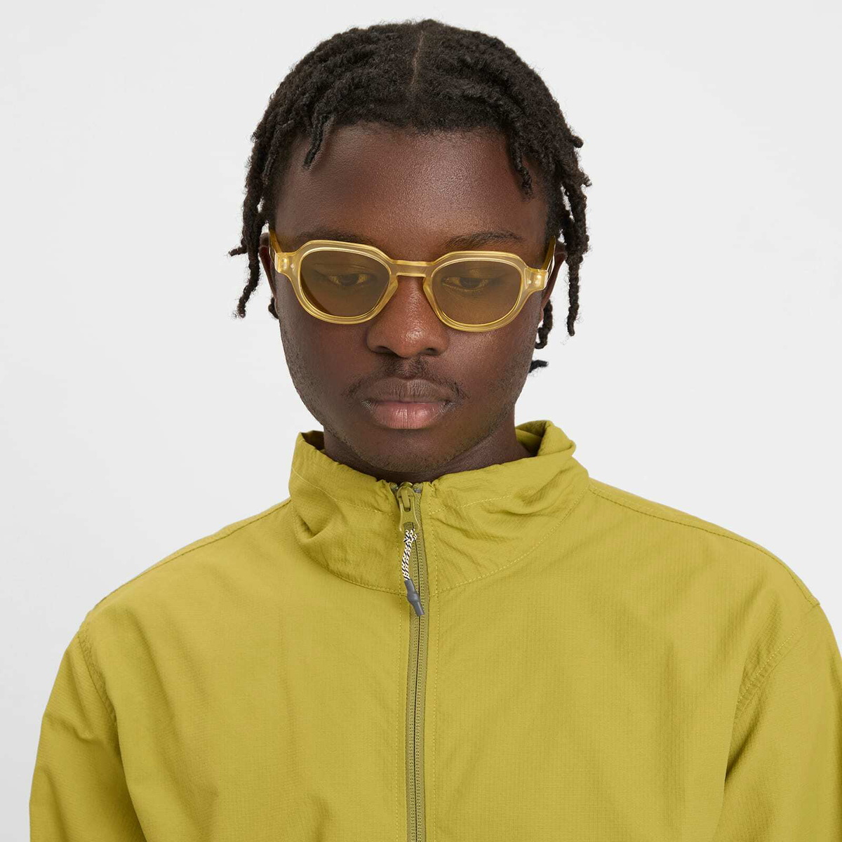 Retrosuperfuture Voce Sunglasses in Cream 