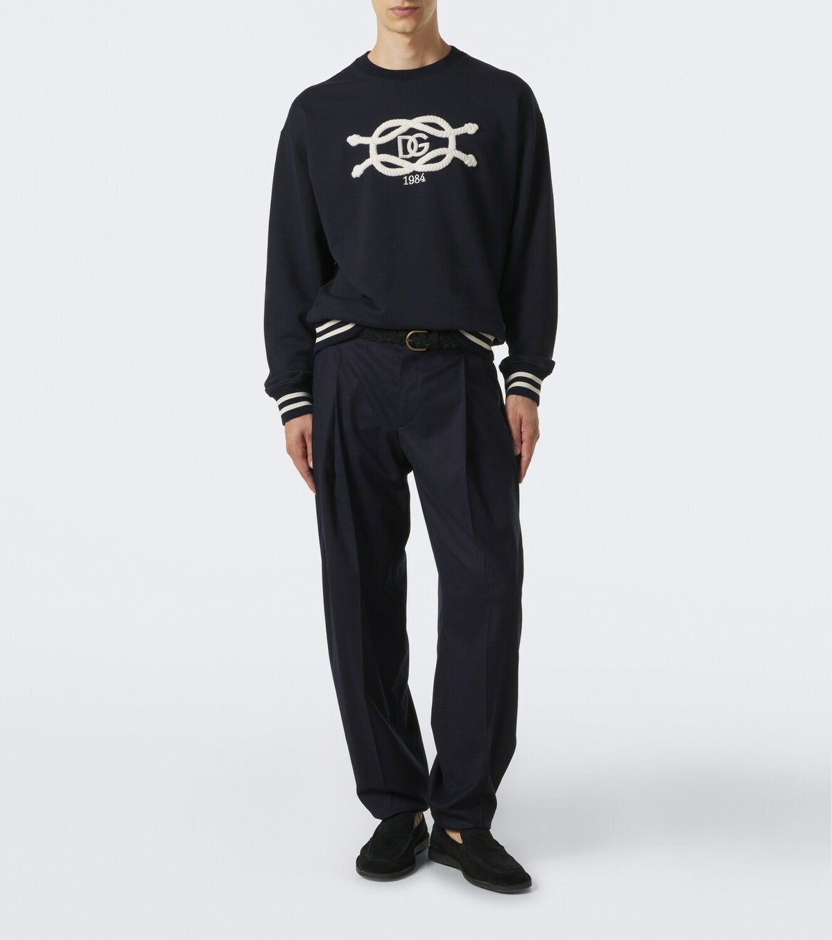 Dolce&Gabbana Logo embroidered sweatshirt