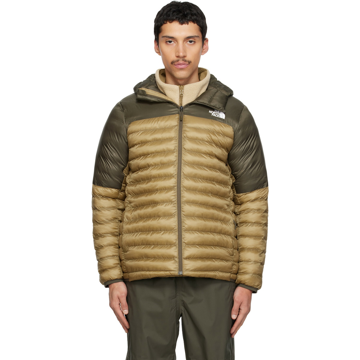 The North Face Khaki Terra Peak Hoodie Jacket