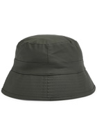 Rains Rubberised Bucket hat Dark Green
