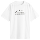 Uniform Experiment Men's Stencil Logo T-Shirt in White