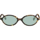 Miu Miu Eyewear Brown 'Miu Regard' Sunglasses