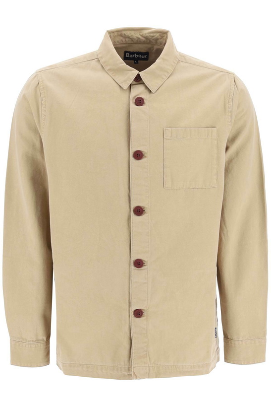 Photo: Barbour Washed Overshirt Jacket