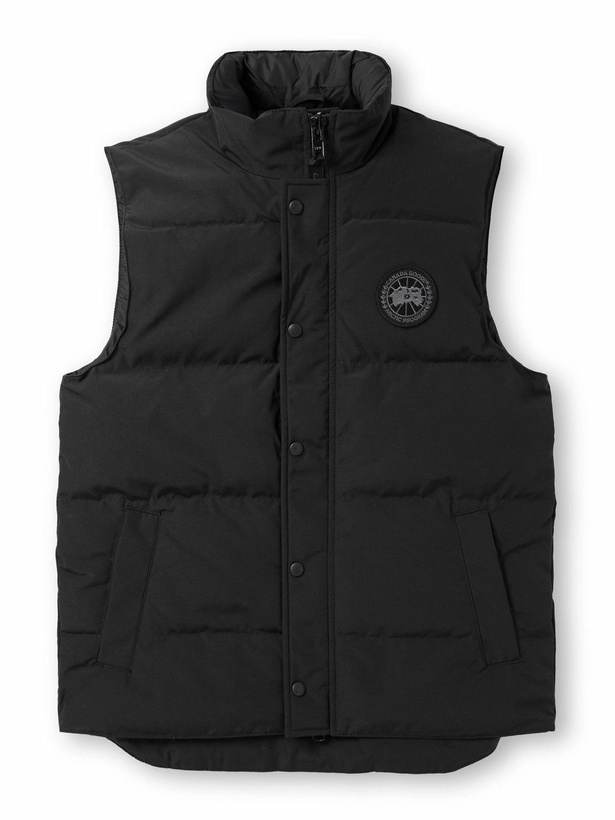 Photo: Canada Goose - Black Label Garson Quilted Shell Down Gilet - Black