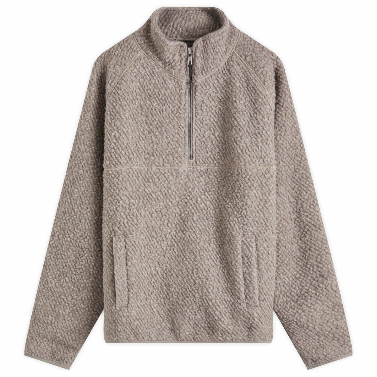 Percival Men's Quarter Zip Fleece in Oak