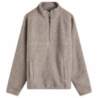 Percival Men's Quarter Zip Fleece in Oak