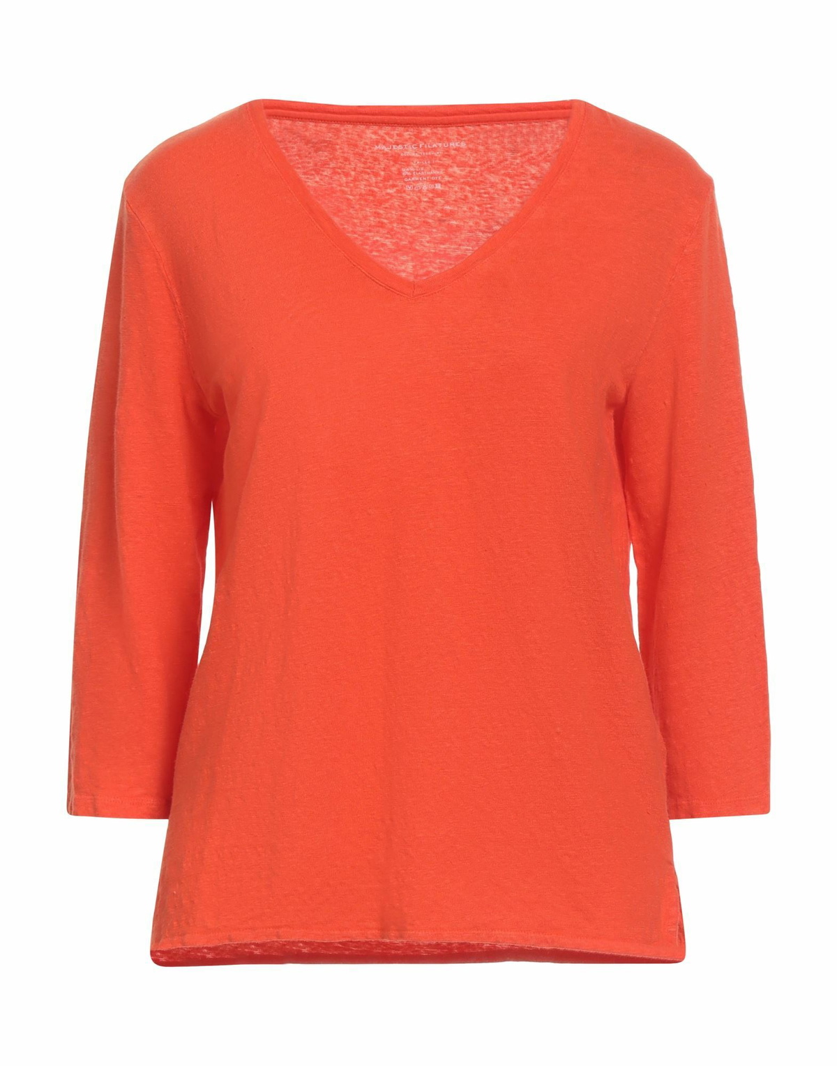 Majestic Filatures Womens T-shirt in Orange