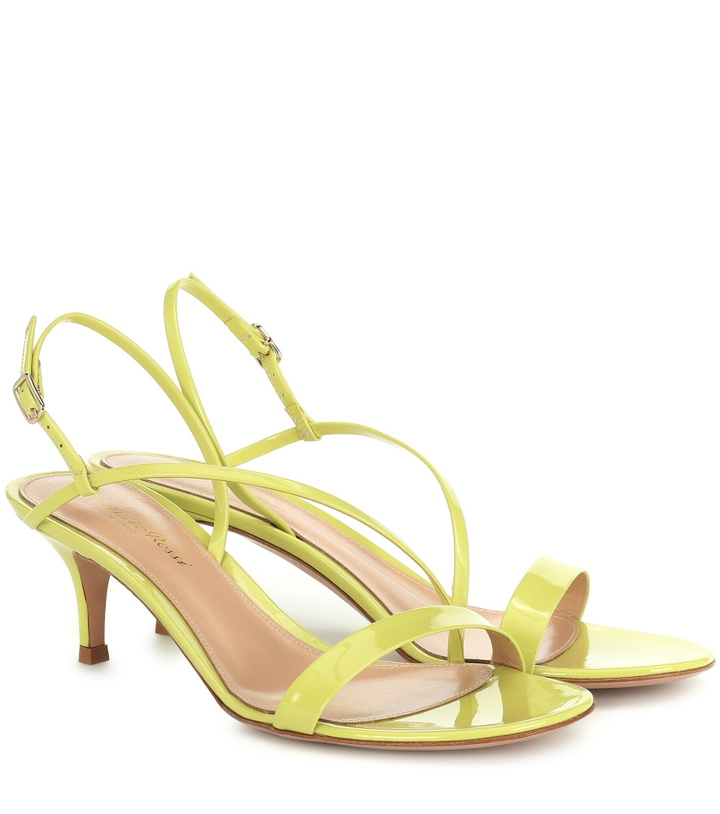 Photo: Gianvito Rossi - Manhattan 55 leather sandals
