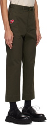 Vivienne Westwood Green Cropped Trousers