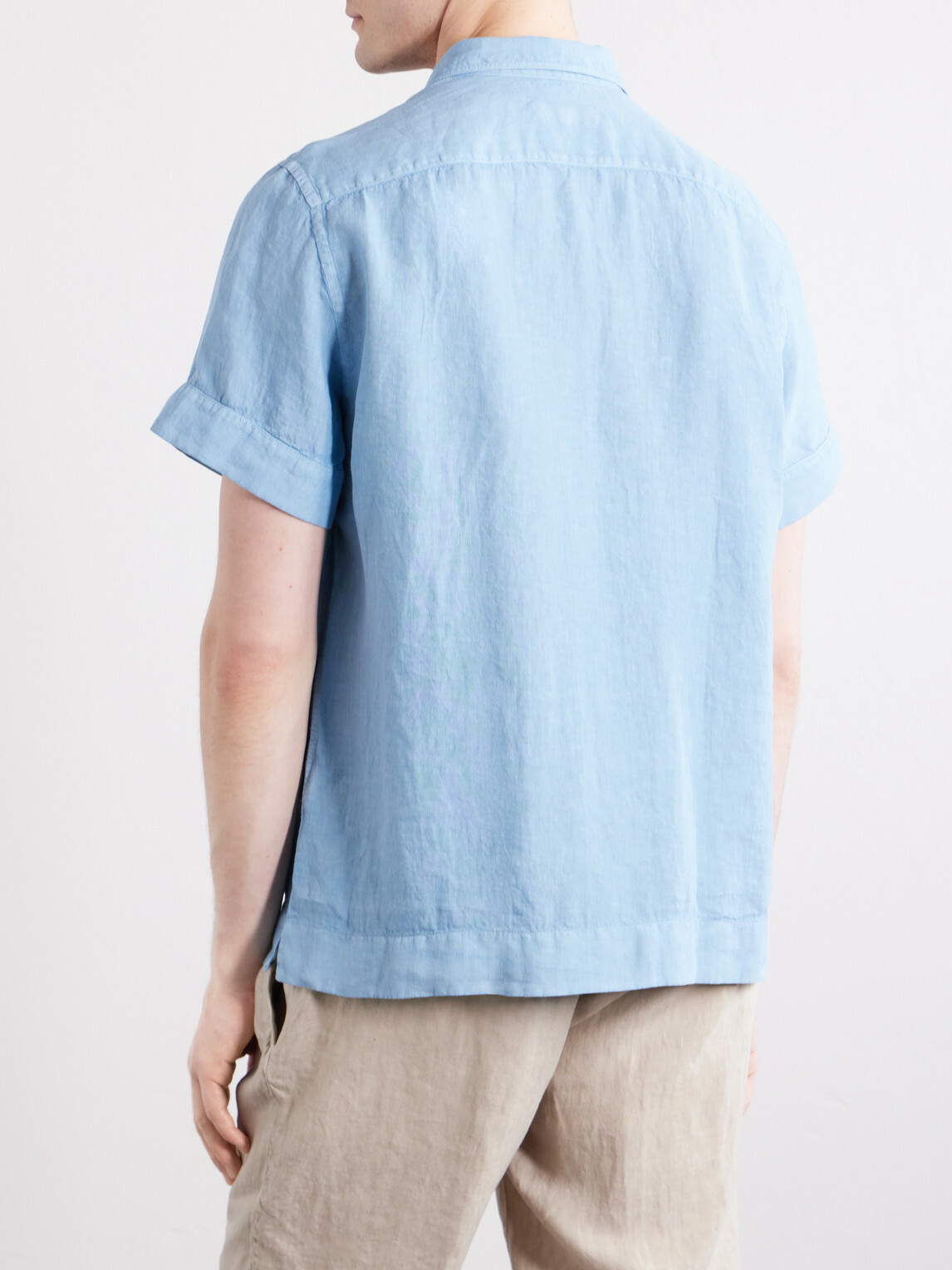 Boglioli - Linen Shirt - Blue