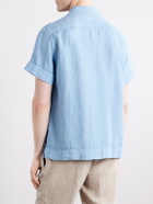 Boglioli - Linen Shirt - Blue