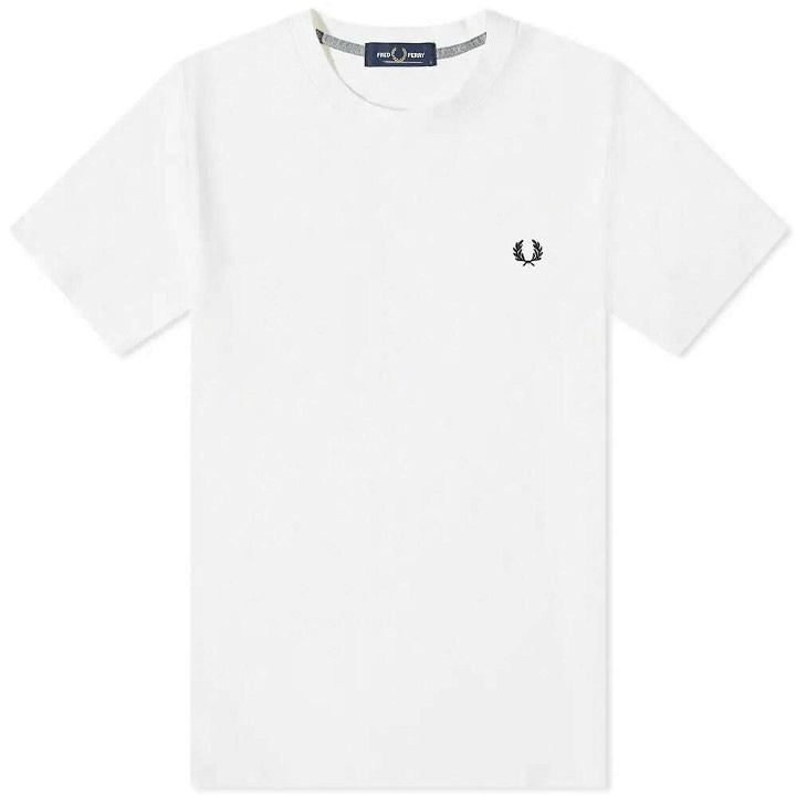 Photo: Fred Perry Authentic Men's Logo T-Shirt in Snow White