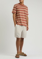 Rag & Bone Elliot Linen Shorts Ecru