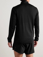 Lululemon - Metal Vent Tech Perforated Stretch-Mesh Half-Zip Top - Black