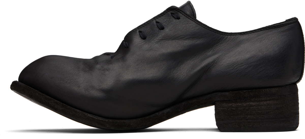 Guidi Black PL10L Oxfords