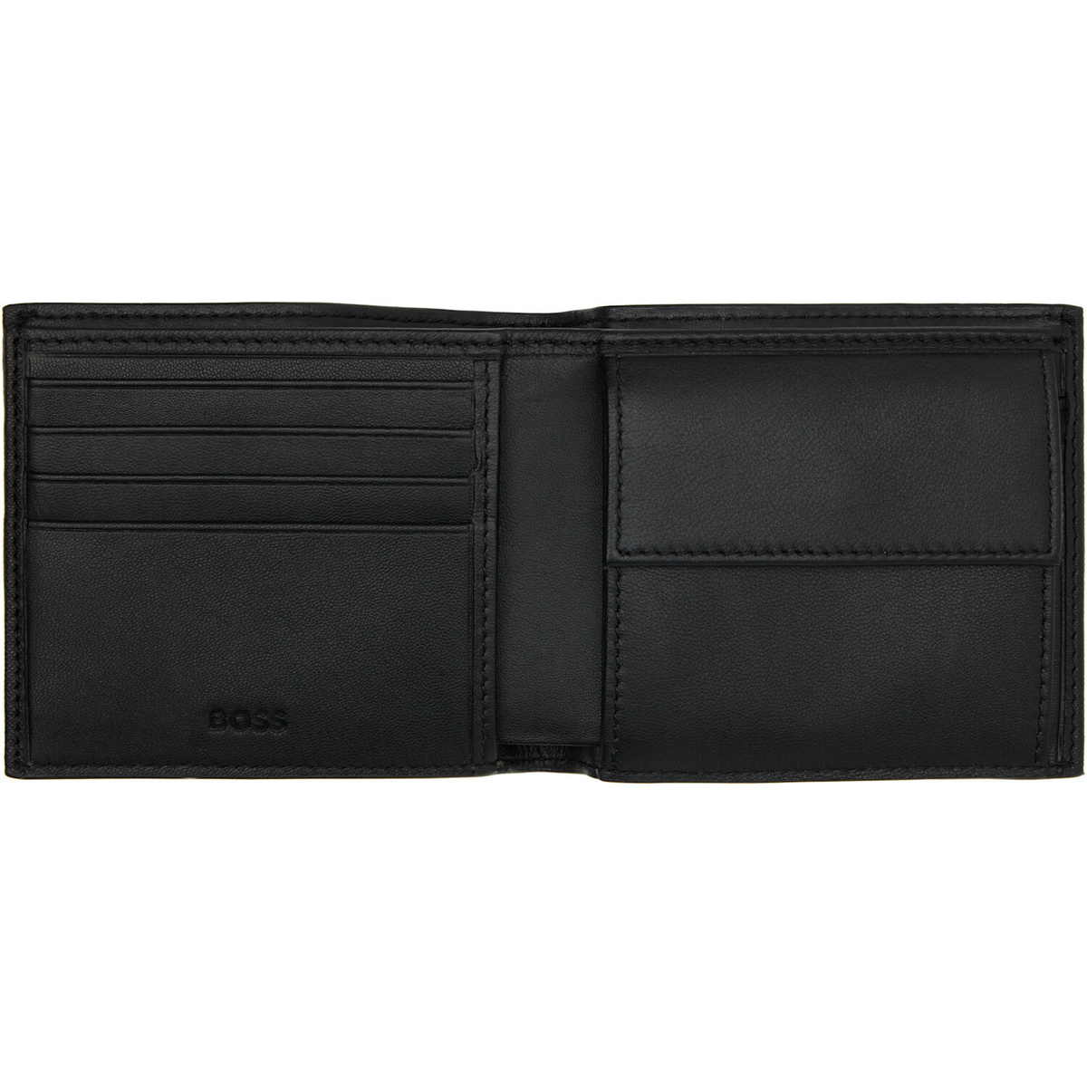 BOSS Black Saffiano Leather Wallet