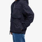 Pop Trading Company Men's Big Pocket Hooded Jacket in Navy