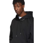 Helmut Lang Black Zip-Away Hoodie